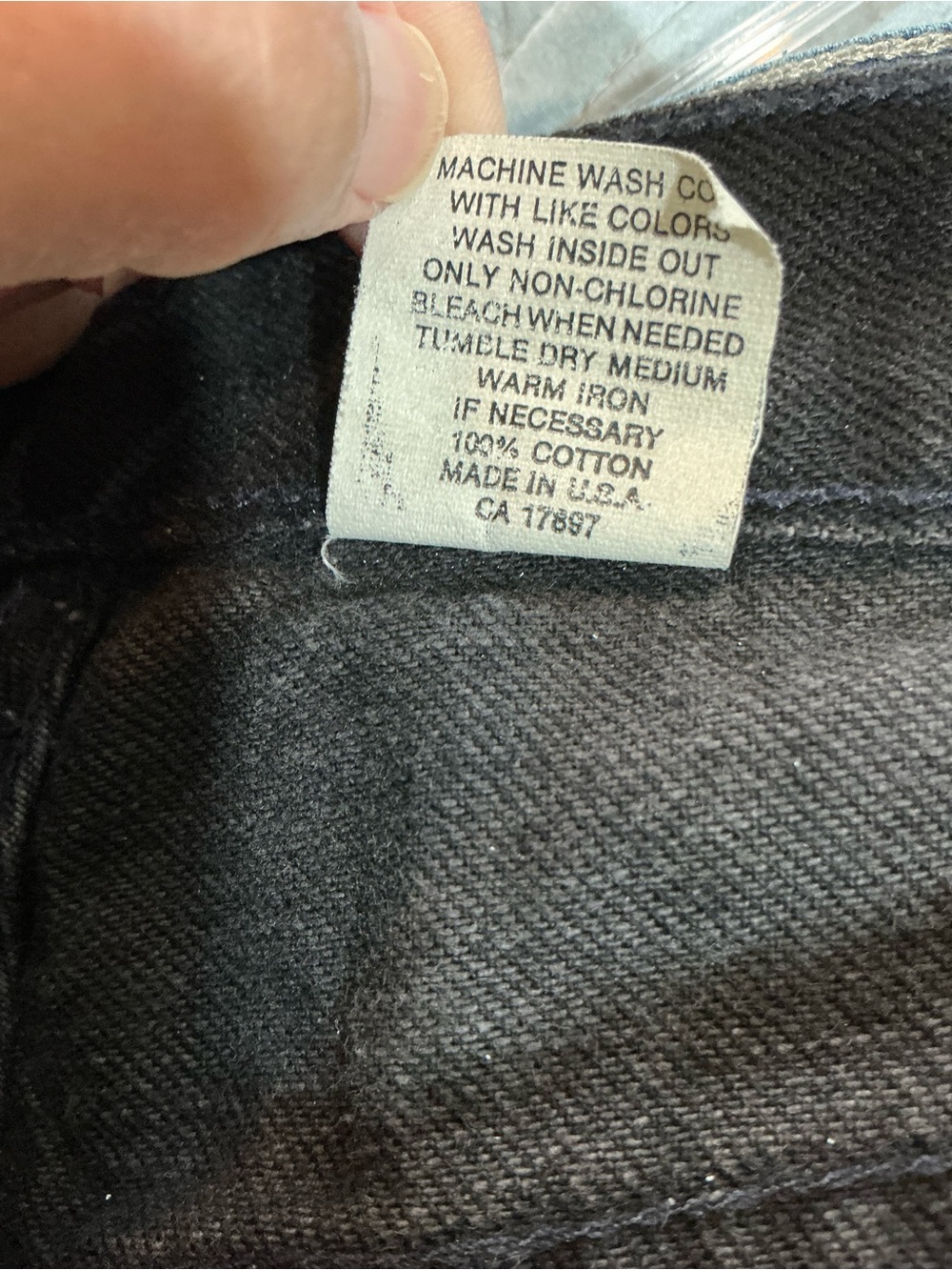 💙 Gap Women’s Black Denim Jeans Loose Fit - 8/29 Long (01229) - Picture 5 of 6